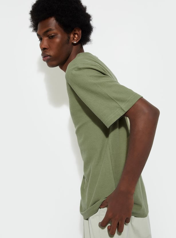 URB_N Men Regular Fit Knit T-shirt