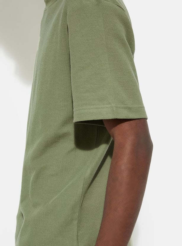 URB_N Men Regular Fit Knit T-shirt