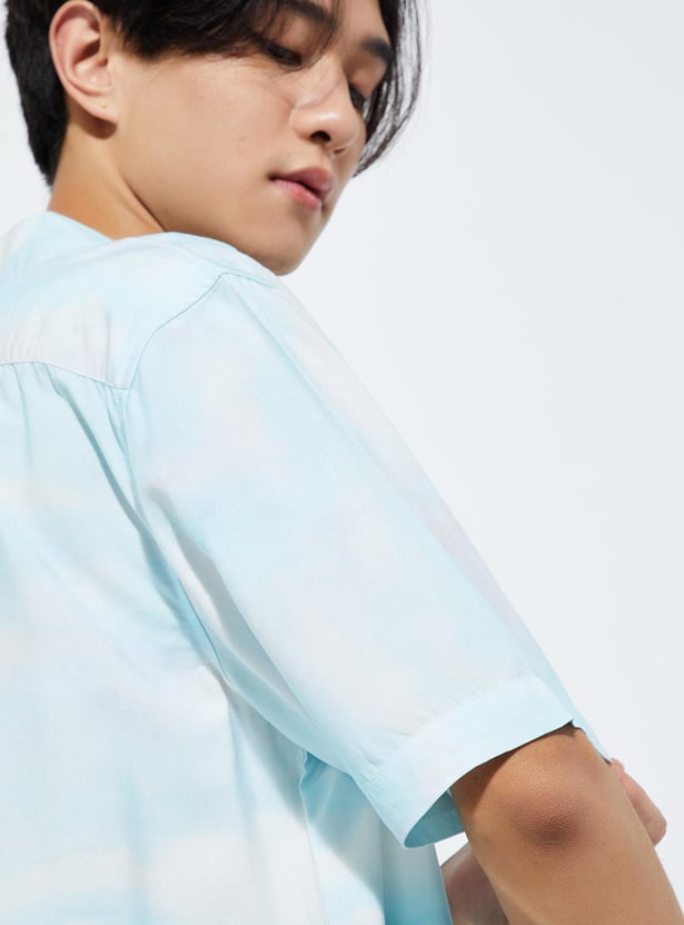 URB_N Men Relaxed Fit Printed Resort Shirt