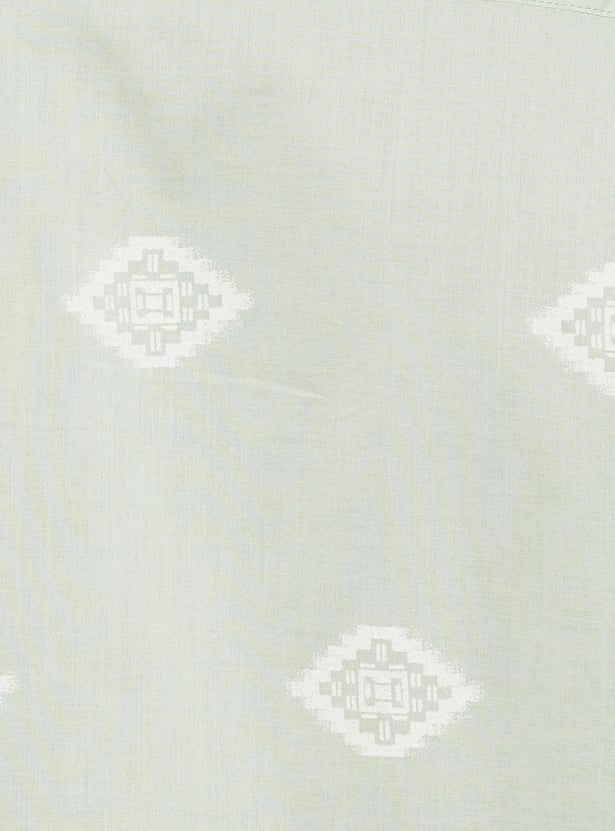 URB_N Men Printed Resort Collar Shirt