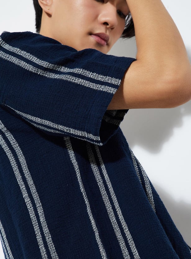 URB_N Men Striped Resort Shirt
