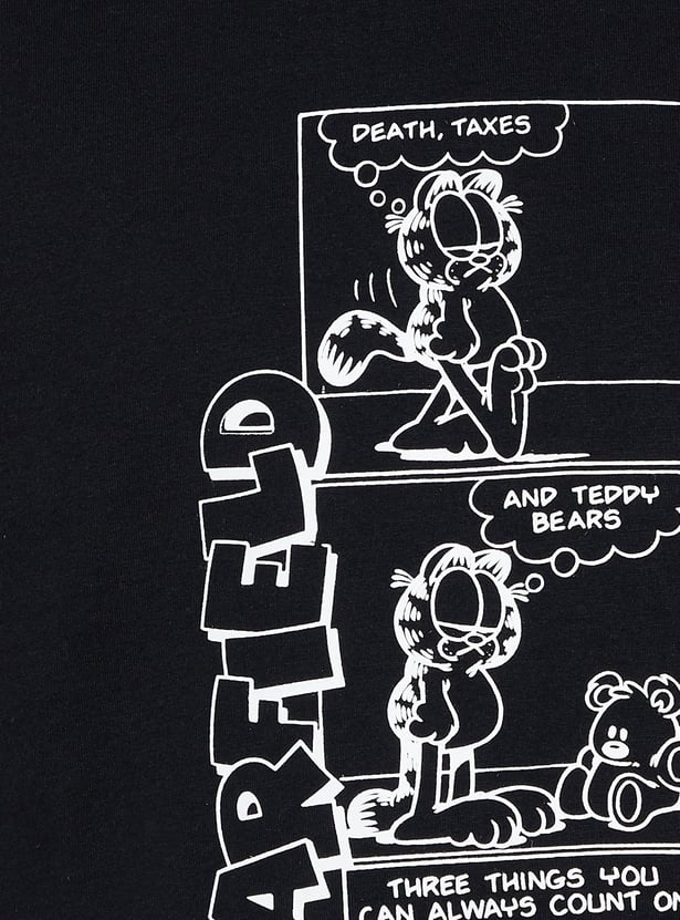 URB_N Men Oversized Garfield T-shirt