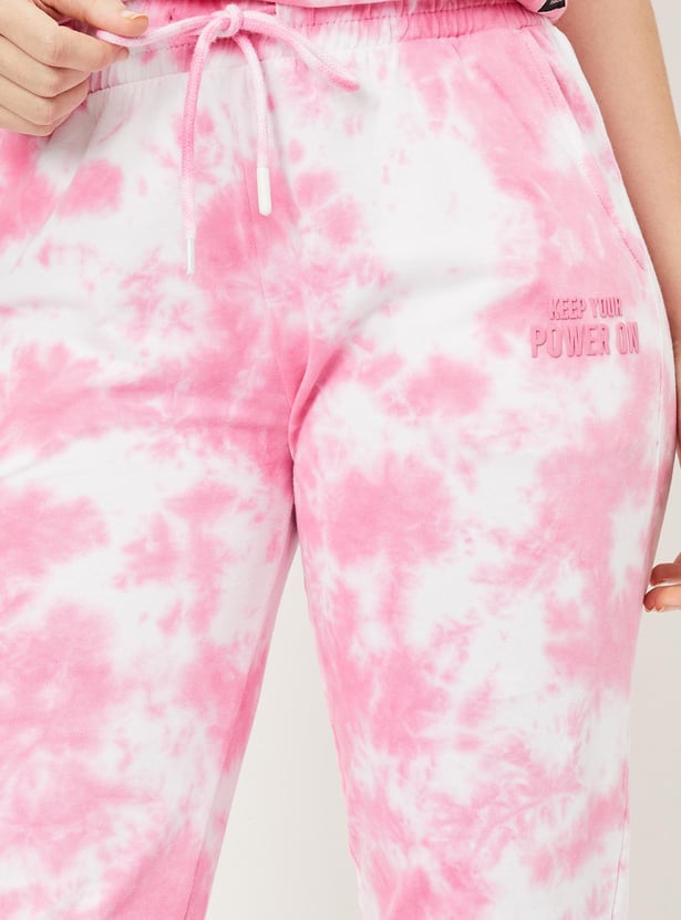 Women Tie & Dye Printed Track Pants