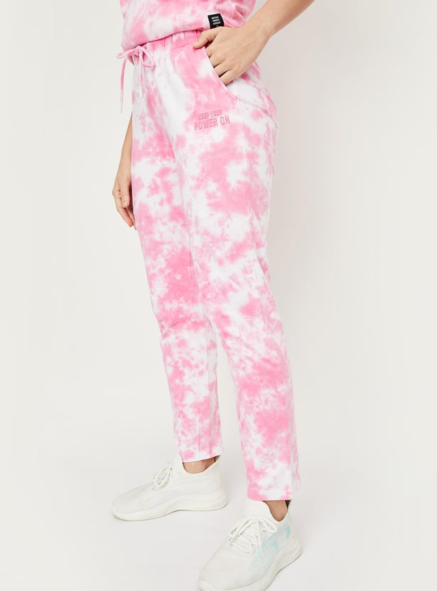 Women Tie & Dye Printed Track Pants