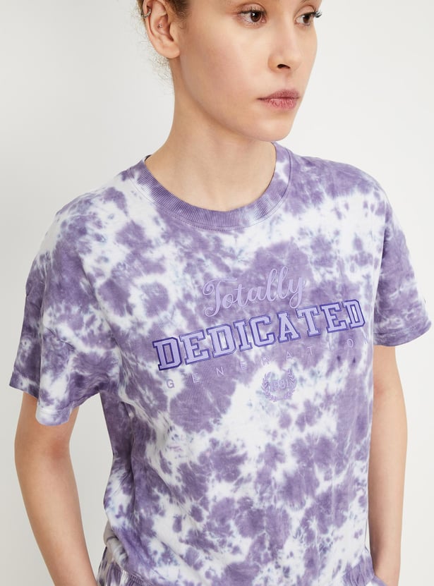 Women Tie & Dye Sports T-shirt