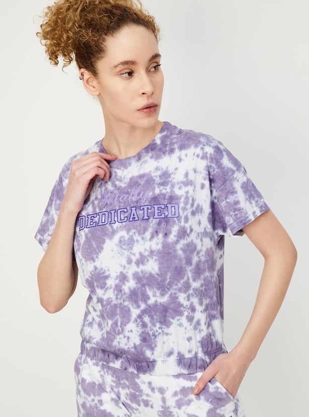 Women Tie & Dye Sports T-shirt