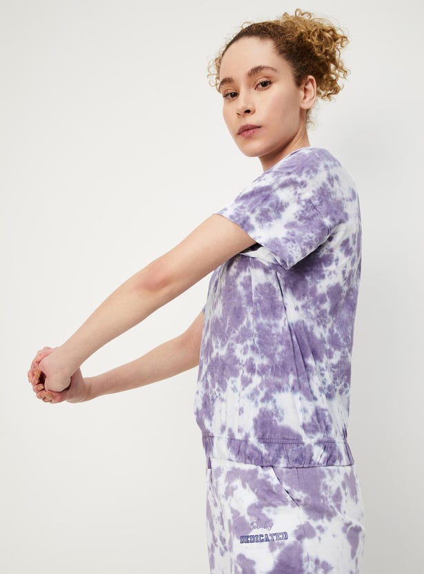 Women Tie & Dye Sports T-shirt