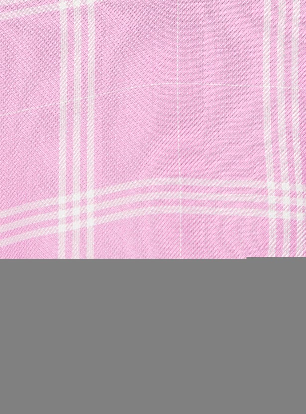 Women Checked Yarn Dyed Tunic