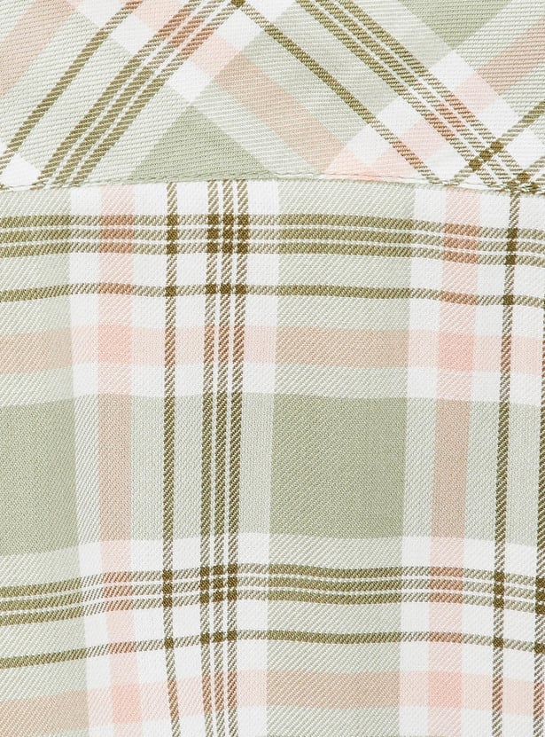 Women Checked Full Sleeves Shirt