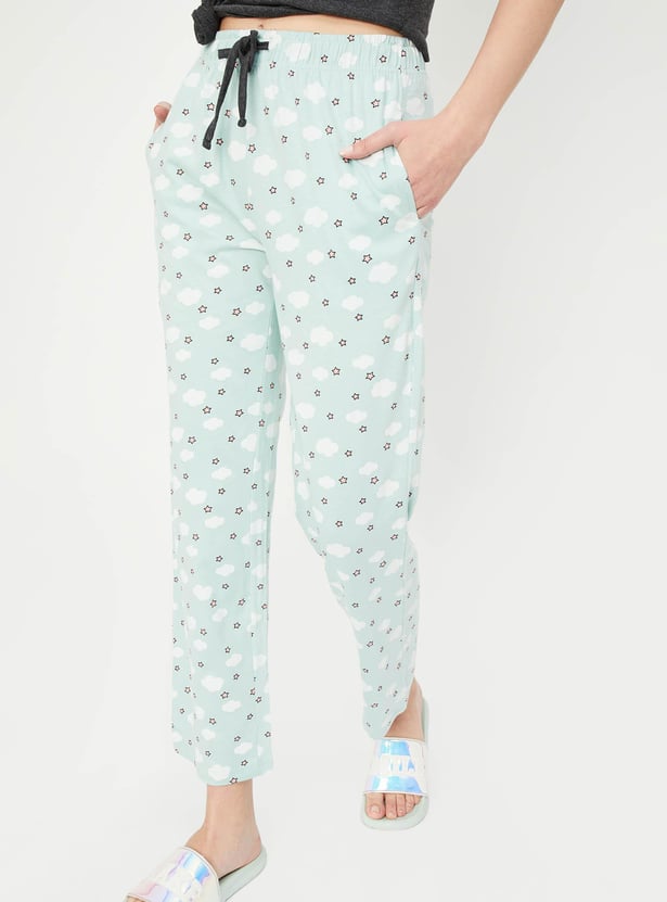 Women Printed PJ Set