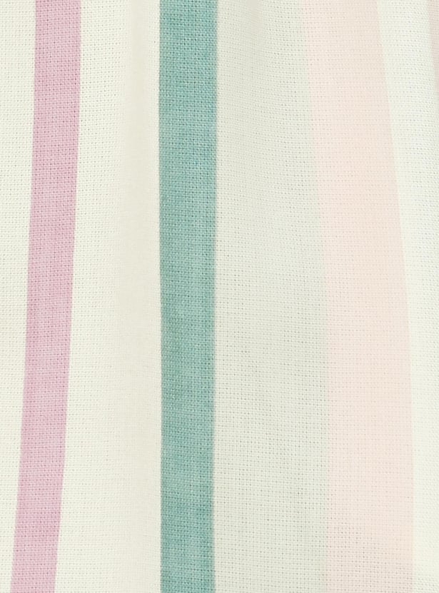 Women Striped Flared Pyjama