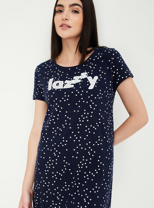Women Printed Chemise