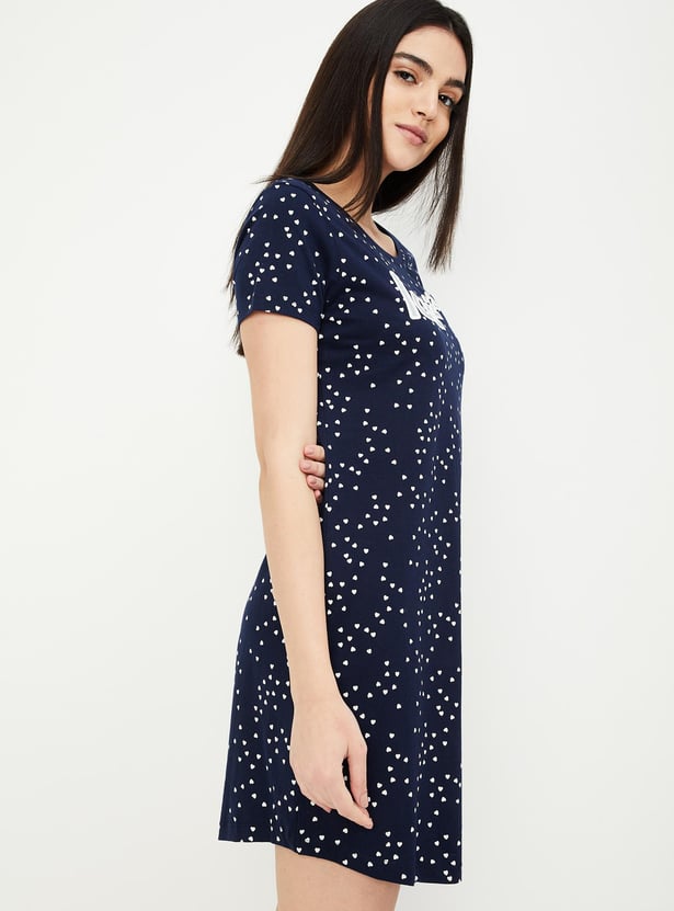 Women Printed Chemise