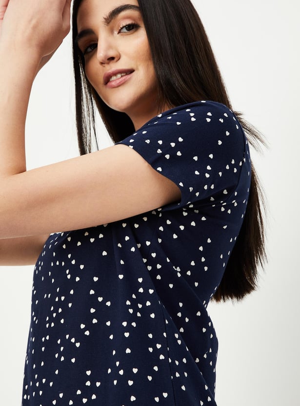 Women Printed Chemise