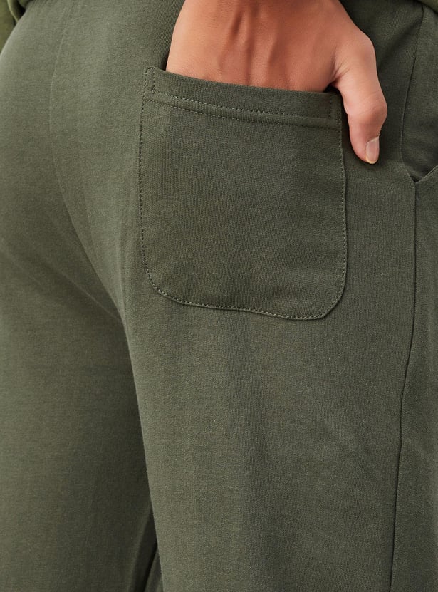 Boys Solid Elasticated Joggers