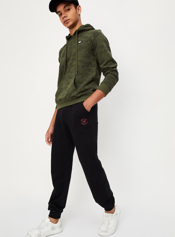 Boys Solid Elasticated Joggers