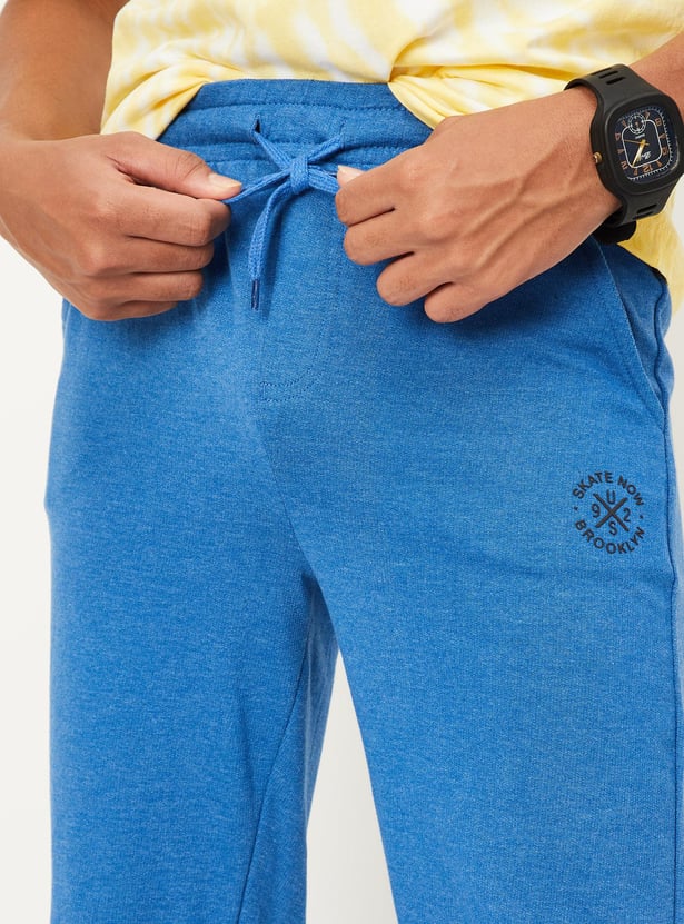 Boys Solid Elasticated Joggers