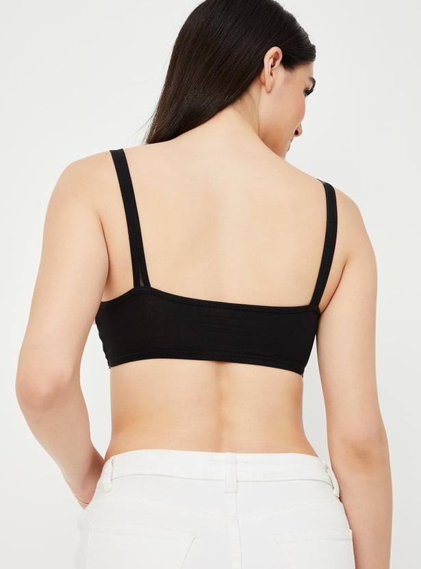 Women Solid Soft Cup Padded Bra - Pack of 2