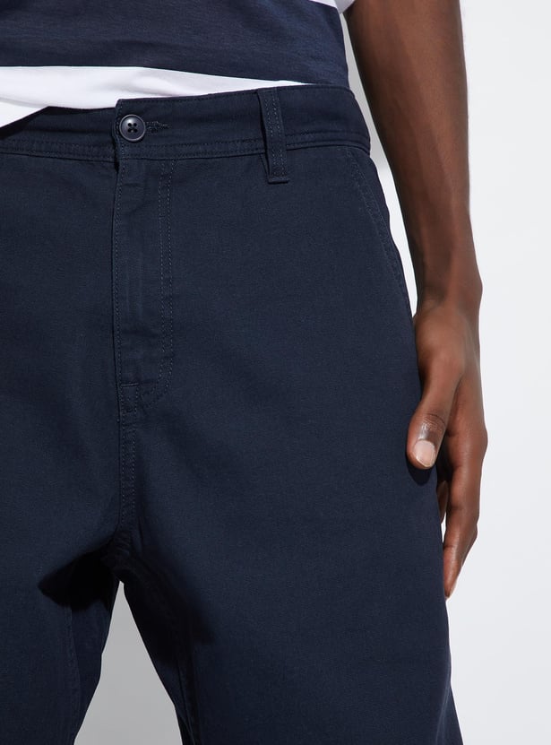 URB_N Men Solid Carpenter Pants