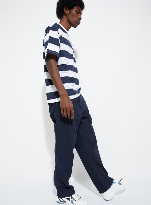 Buy URB_N Men Solid Carpenter Pants Online at just Rs