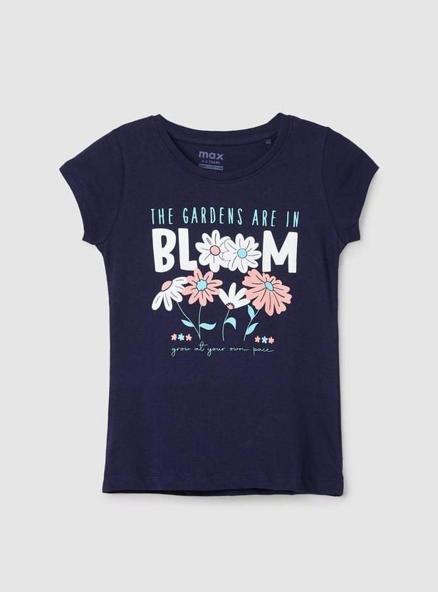 Girls Graphic Printed T-shirt