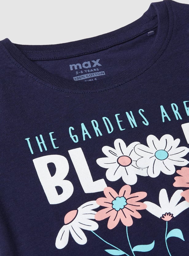 Girls Graphic Printed T-shirt