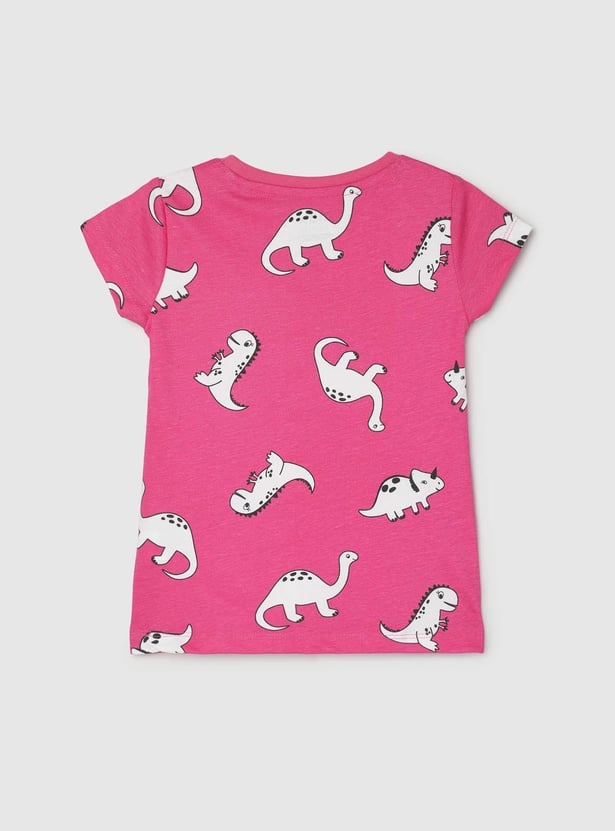 Girls All-Over Print T-shirt