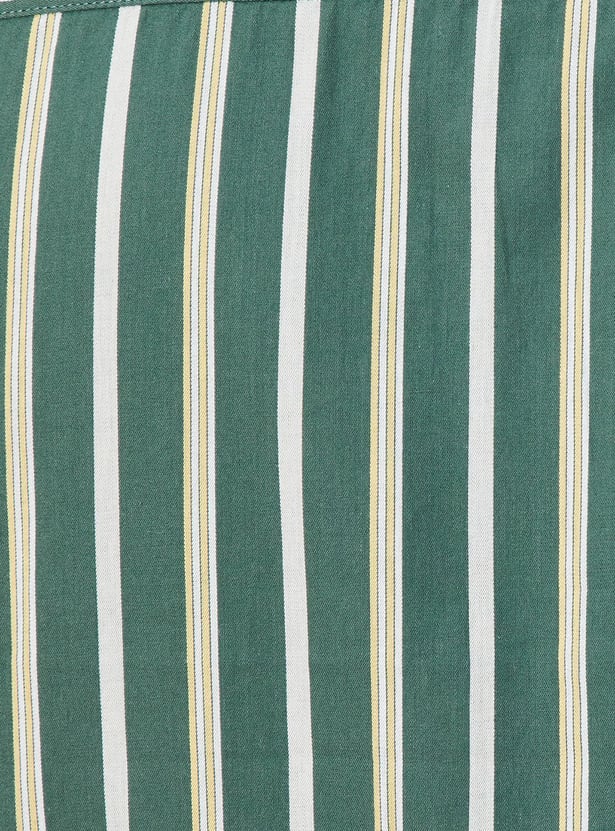 Men Regular Fit Striped Casual Shirt