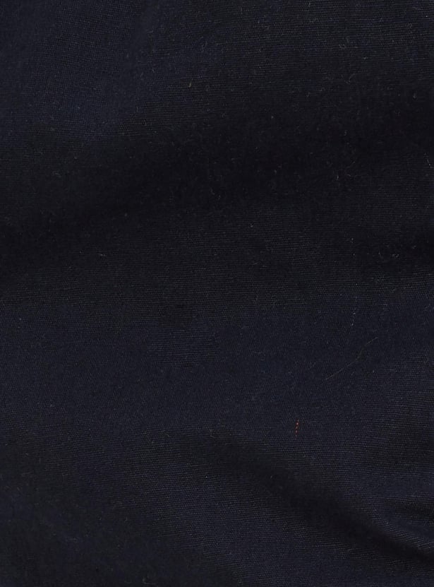 Boys Solid Cargo Joggers