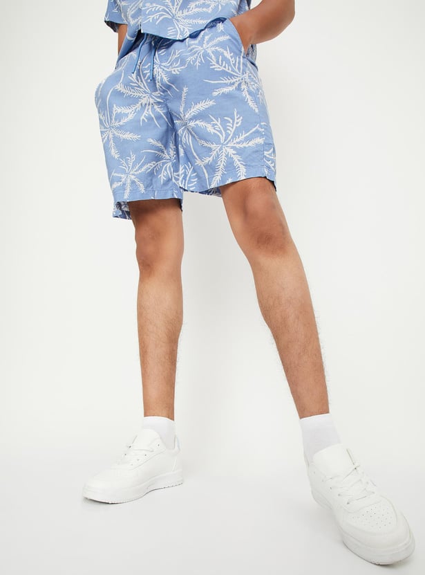 Boys Printed Woven Shorts