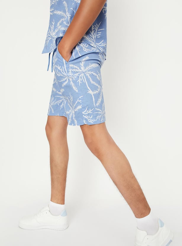 Boys Printed Woven Shorts