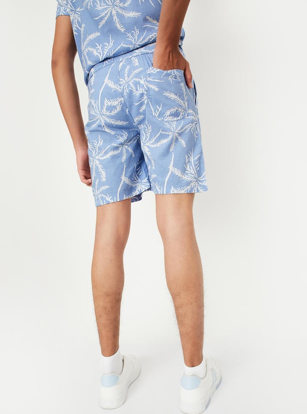 Boys Printed Woven Shorts