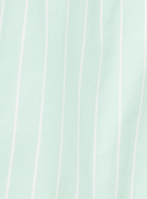 Boys Striped Yarn Dyed Shirt