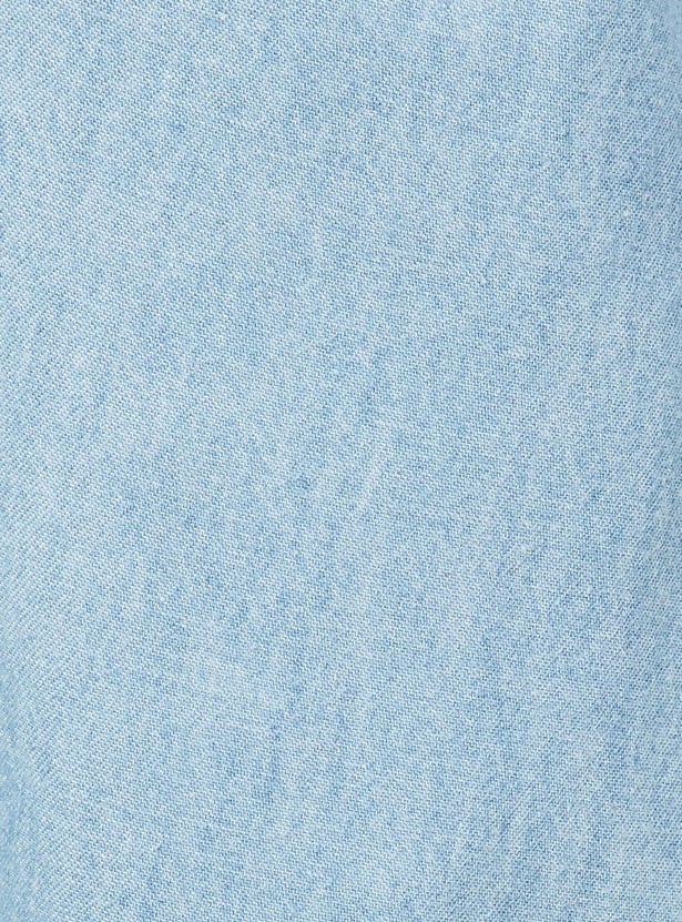 Women Washed Wide Legged Jeans