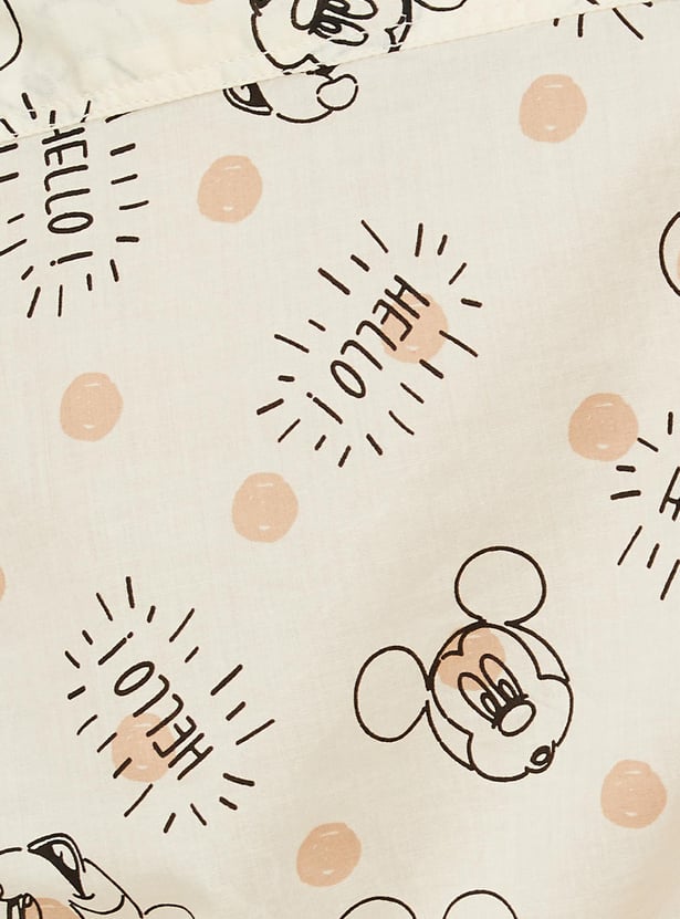 Women Mickey Printed Shirt