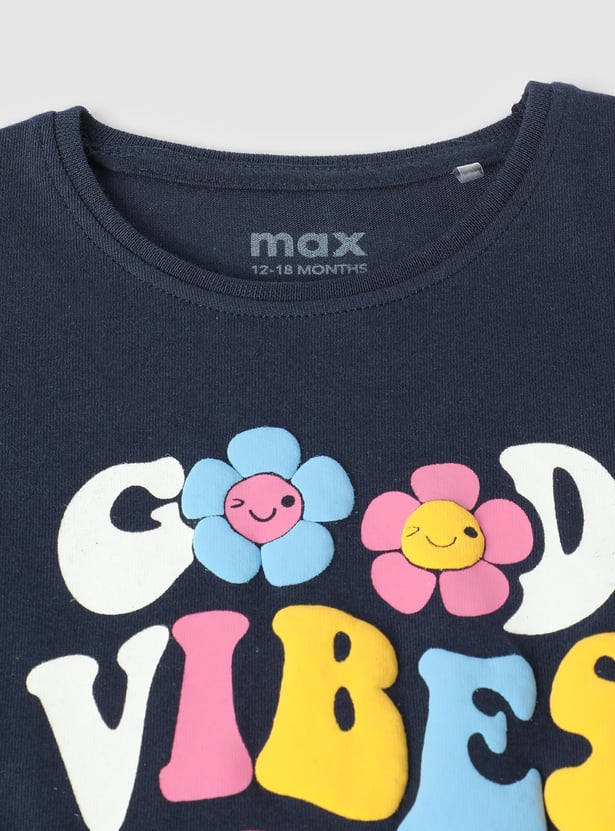 Girls Graphic Printed T-shirt