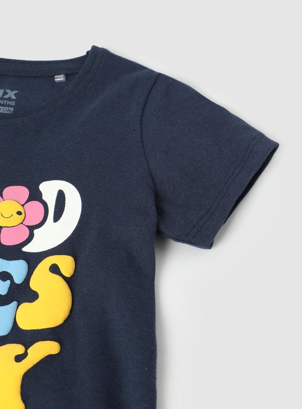 Girls Graphic Printed T-shirt