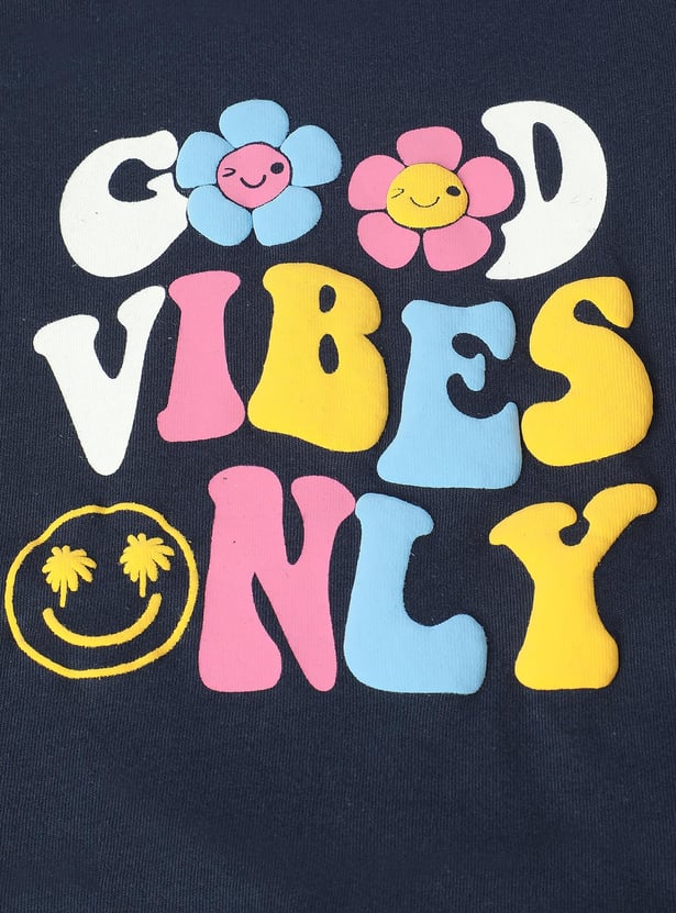 Girls Graphic Printed T-shirt