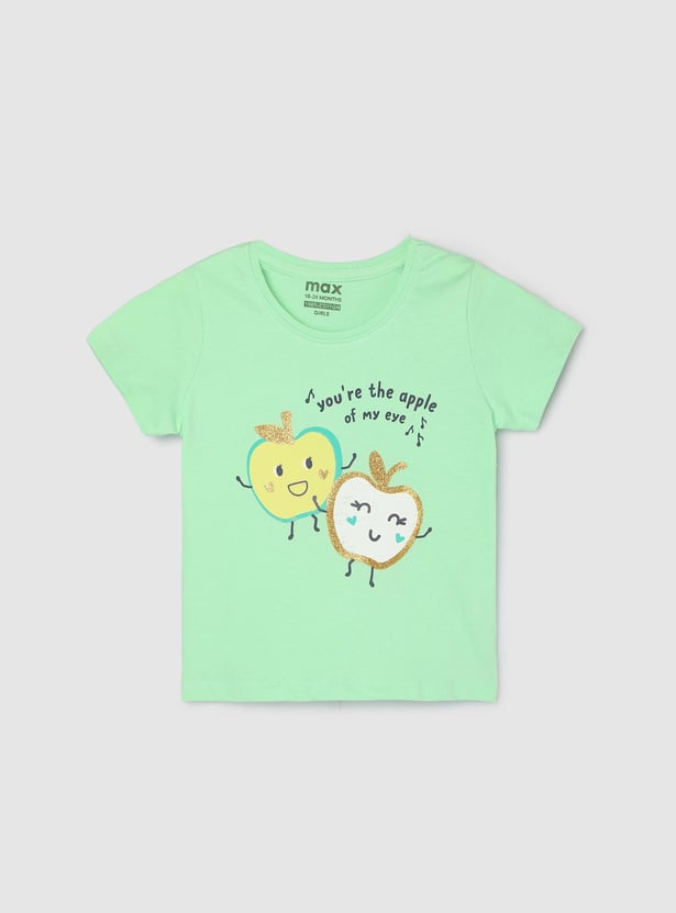 Girls Graphic Printed T-shirt