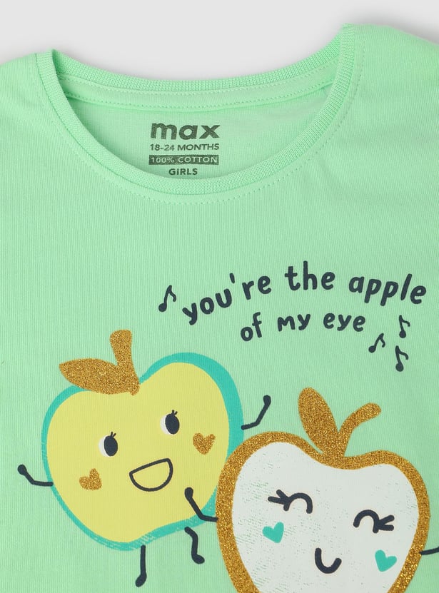 Girls Graphic Printed T-shirt