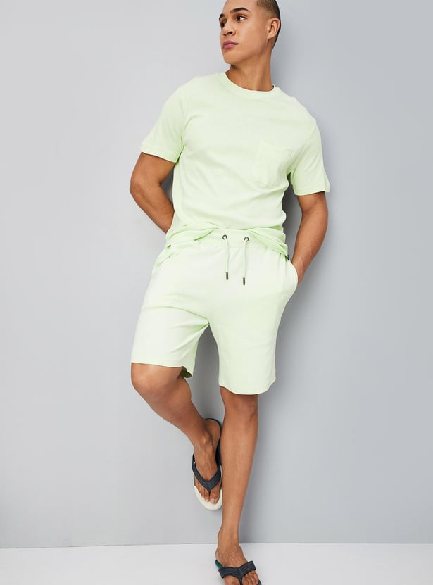Men Solid Lounge T-shirt