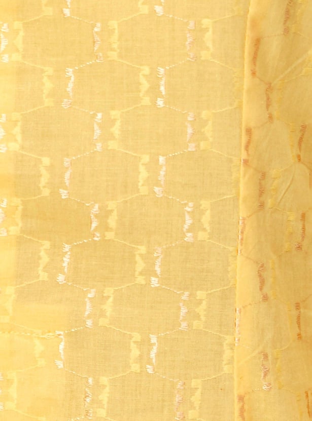 Women Woven Kalidar Kurta