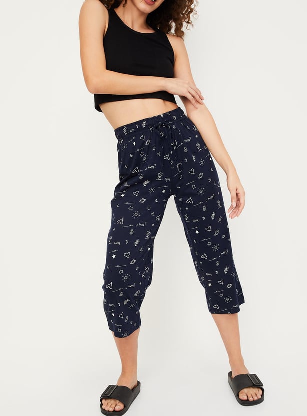Women Printed Capris
