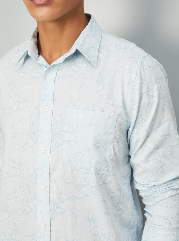 Buy Men Floral Printed Regular Fit Casual Shirt Online at just Rs. 999. ...