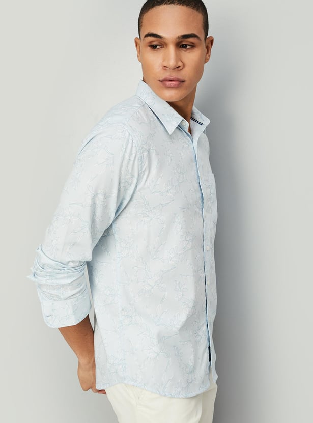 Buy Men Floral Printed Regular Fit Casual Shirt Online at just Rs. 999. ...