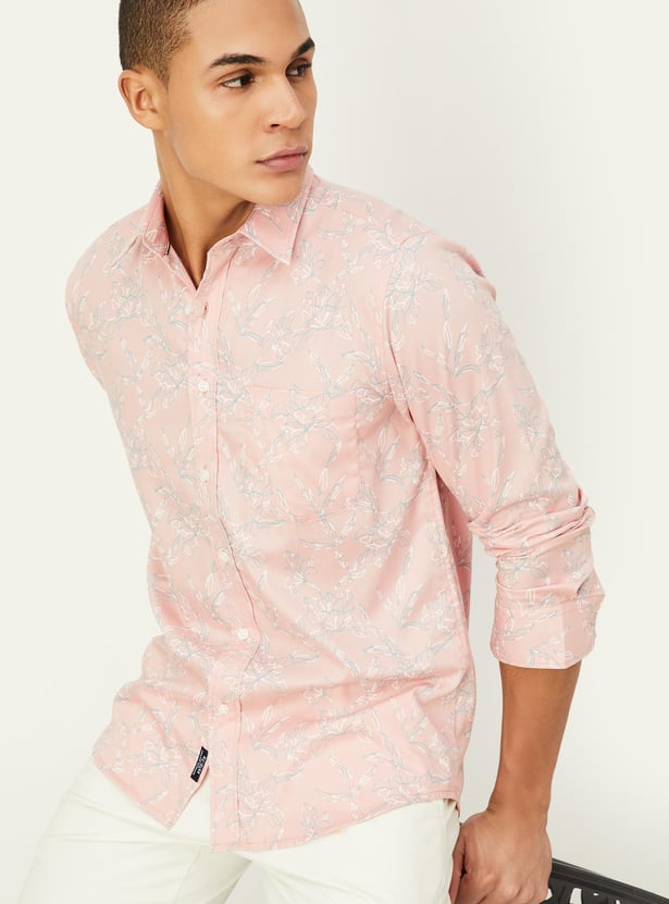 Buy Men Floral Printed Regular Fit Casual Shirt Online at just Rs. 999. ...