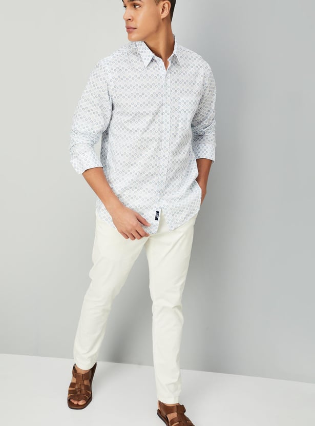 Men Printed Regular Fit Casual Shirt