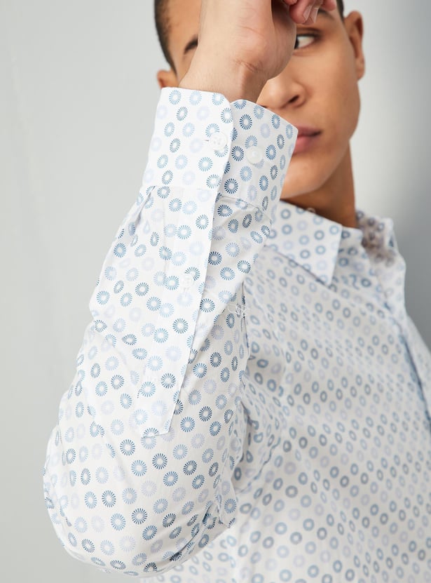 Men Printed Regular Fit Casual Shirt