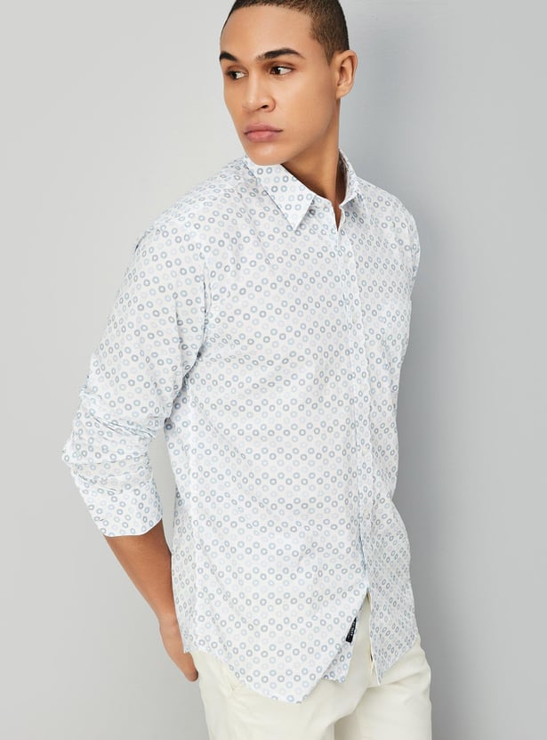 Men Printed Regular Fit Casual Shirt