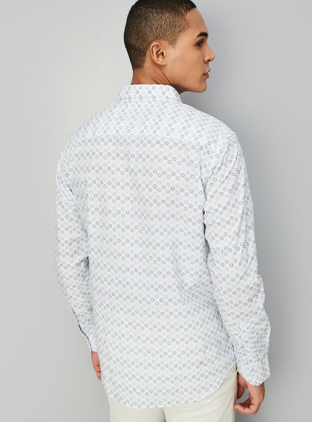 Men Printed Regular Fit Casual Shirt